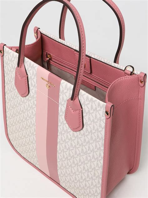 michael kors outlet pink purse|michael kors large pink tote.